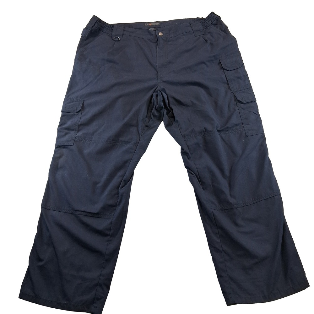 5.11 Tactical Cargo Pants 44x30 Navy Blue Regular Taclite Utility Workwear 74273